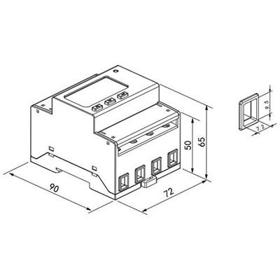 1.Acrel smart Three Phase Kwh Meter 1.Acrel smart Three Phase Kwh Meter