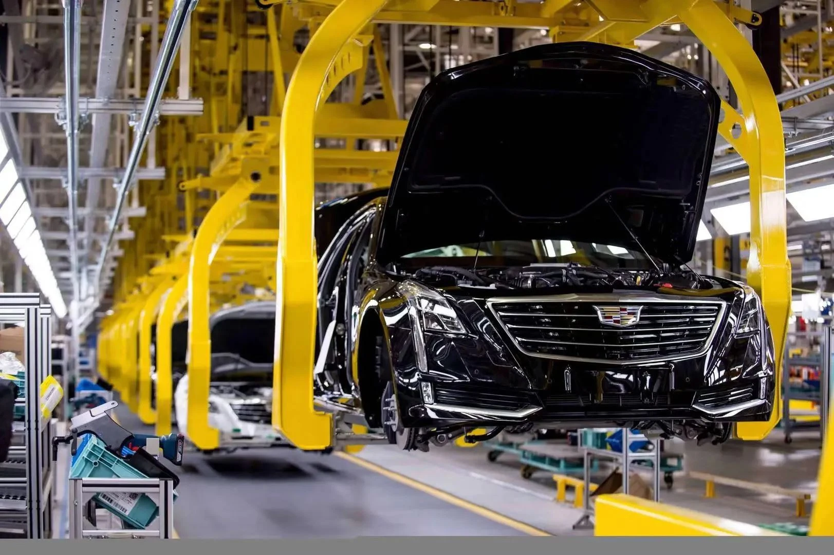 Система для зданий в Шанхае GM Cadillac
