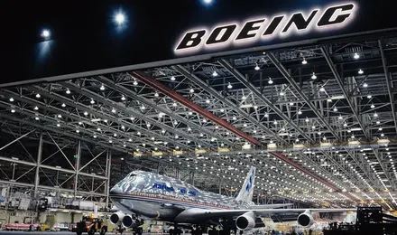 Проект завода центра доставки Boeing 737